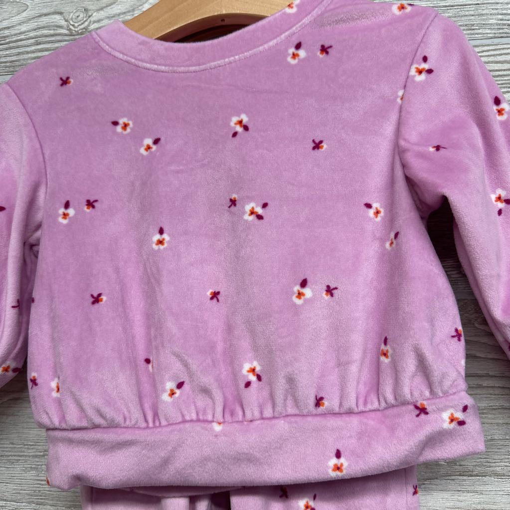 Plush Shirt & Pants Flowers 18M