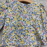 LS Shirt & Pants Flowers 18-24M