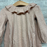 Organic Ruffle Neck Bodysuit, Pants & Headwrap 18-24M