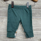 2 Pk Pants Dinosaur & Solid 0-3M