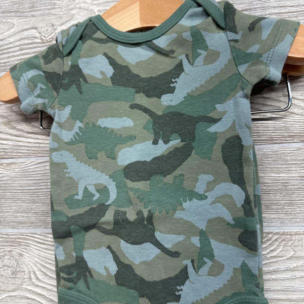 Bodysuit & Pants Camo 0-3M