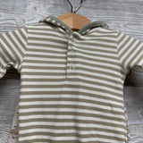 Crewneck Strong Brave, Striped Bodysuit & Pants 0-3M