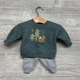 Crewneck Fox & Pants NB
