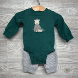 LS Shirt Bear & Pants 6M