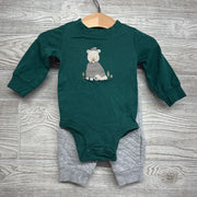 LS Shirt Bear & Pants 6M
