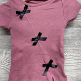 Ribbed Shirt Bows & Pants 2t