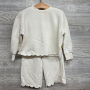 Sofia Grainge Crewneck & Pants Scallop Hems 2t