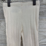 Sweater Lettuce Ribbed Flare Leggings 2t