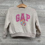 Crewneck Butterfly & Ruffle Shorts 2t