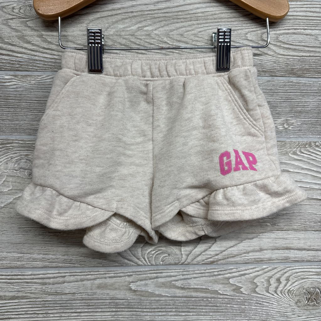 Crewneck Butterfly & Ruffle Shorts 2t