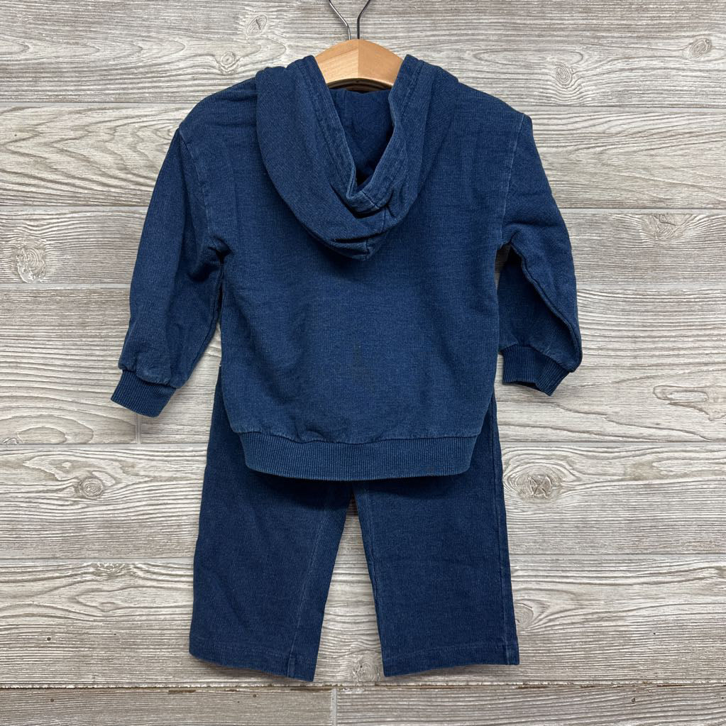 Chambray Hoodie & Pants 18-24M