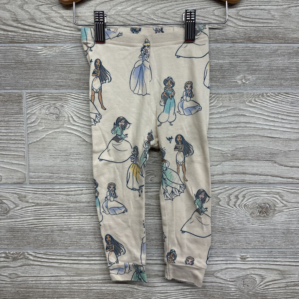 2 Pc Organic Pj Disney Princess 18-24M