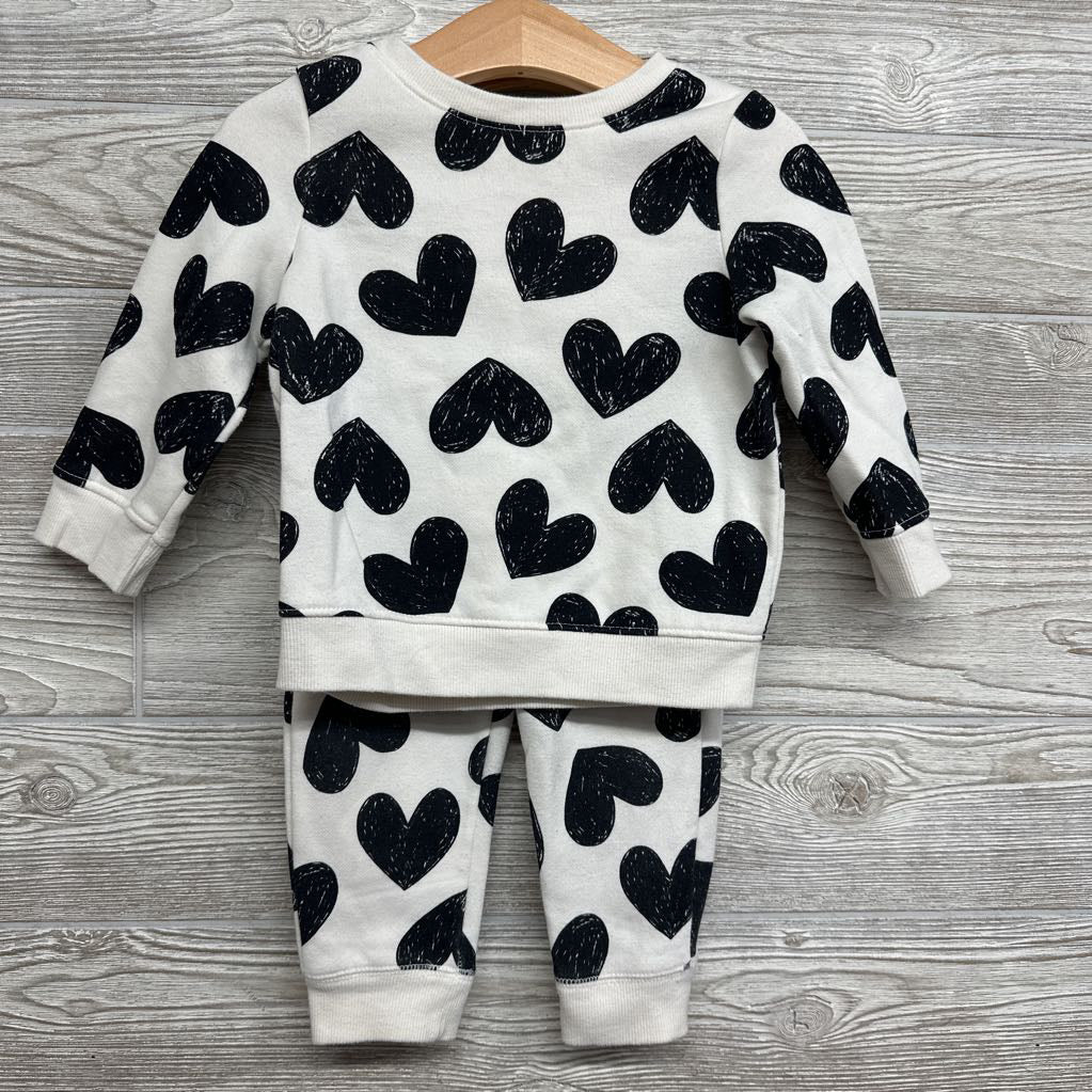 Crewneck & Sweatpants Hearts 18M