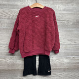 Sherpa Crewneck & Leggings 4t