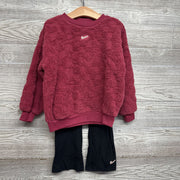 Sherpa Crewneck & Leggings 4t