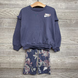 Crewneck Flower & Leggings Flowers 4t