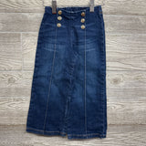 High Rise Pull On Jeans Buttons 4t