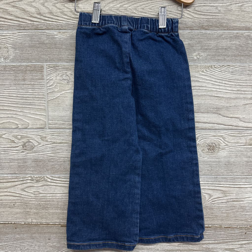 High Rise Pull On Jeans Buttons 4t