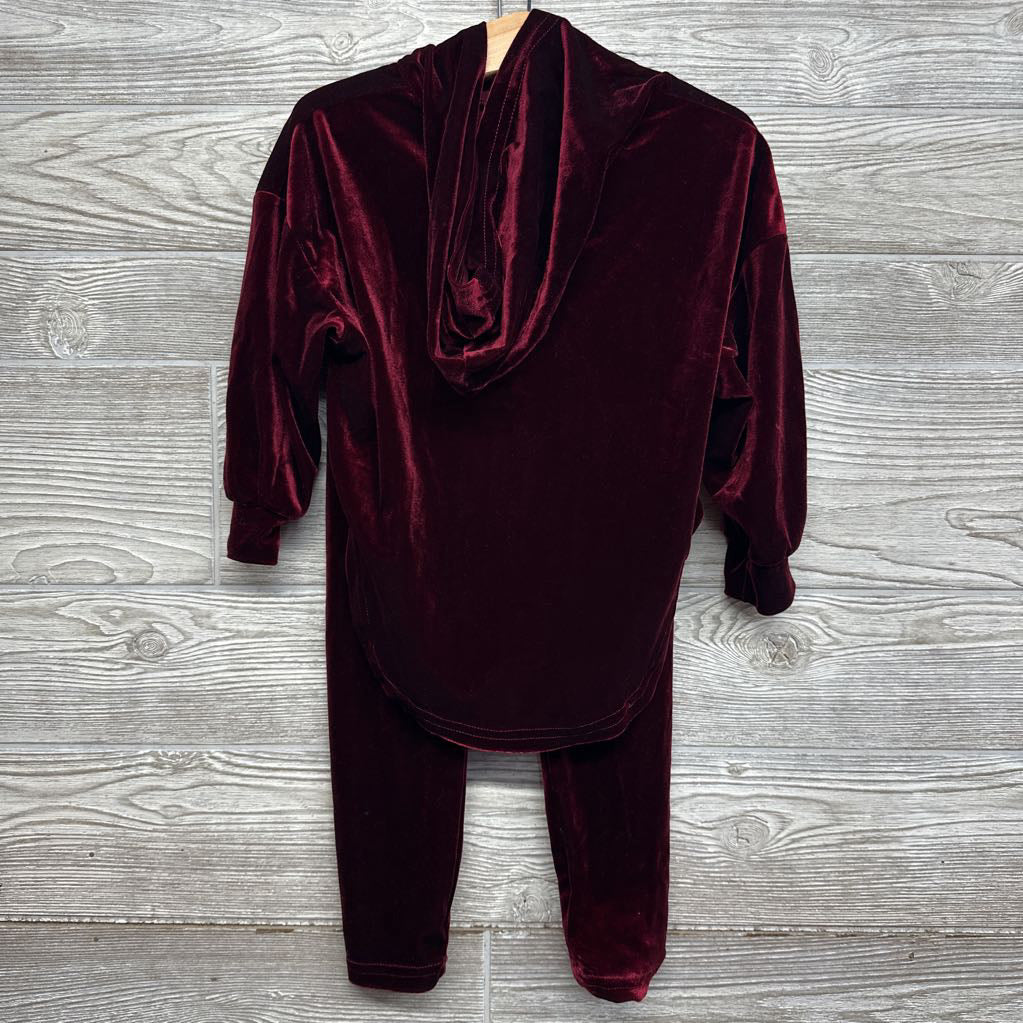 Crushed Velvet Pullover & Pants 4y