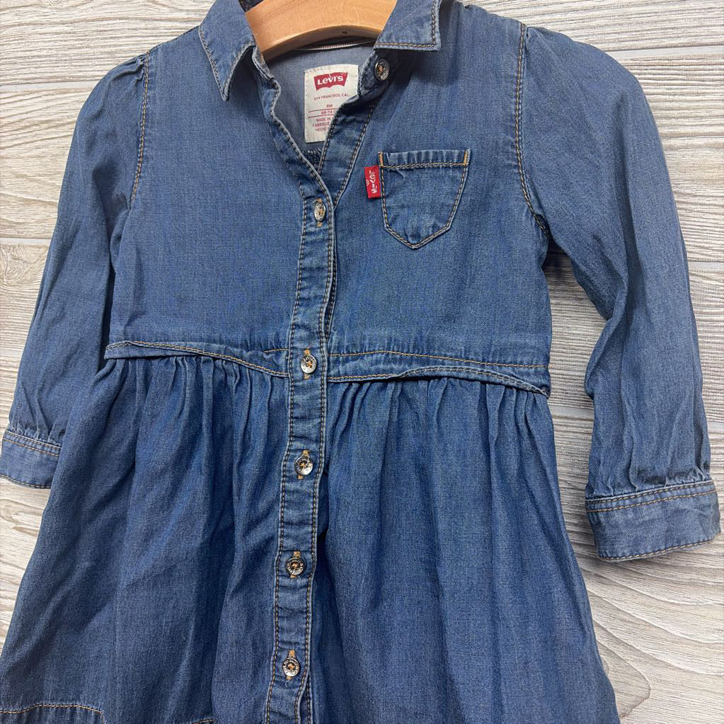 Chambray Dress Button Up 9M