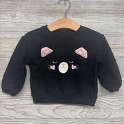 French Terry Crewneck Cat 6-12M