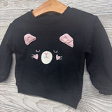 French Terry Crewneck Cat 6-12M