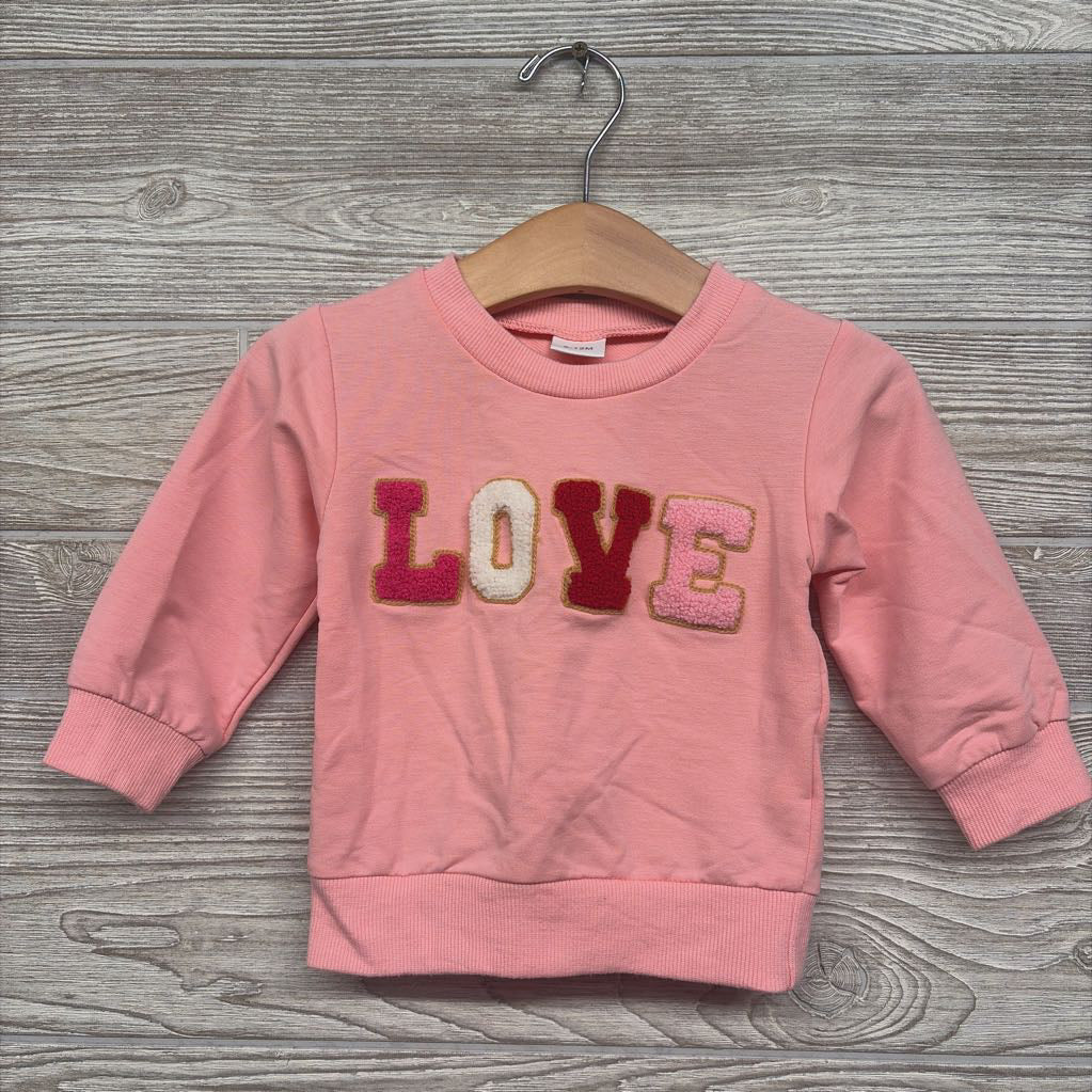 Crewneck Love 6-12M