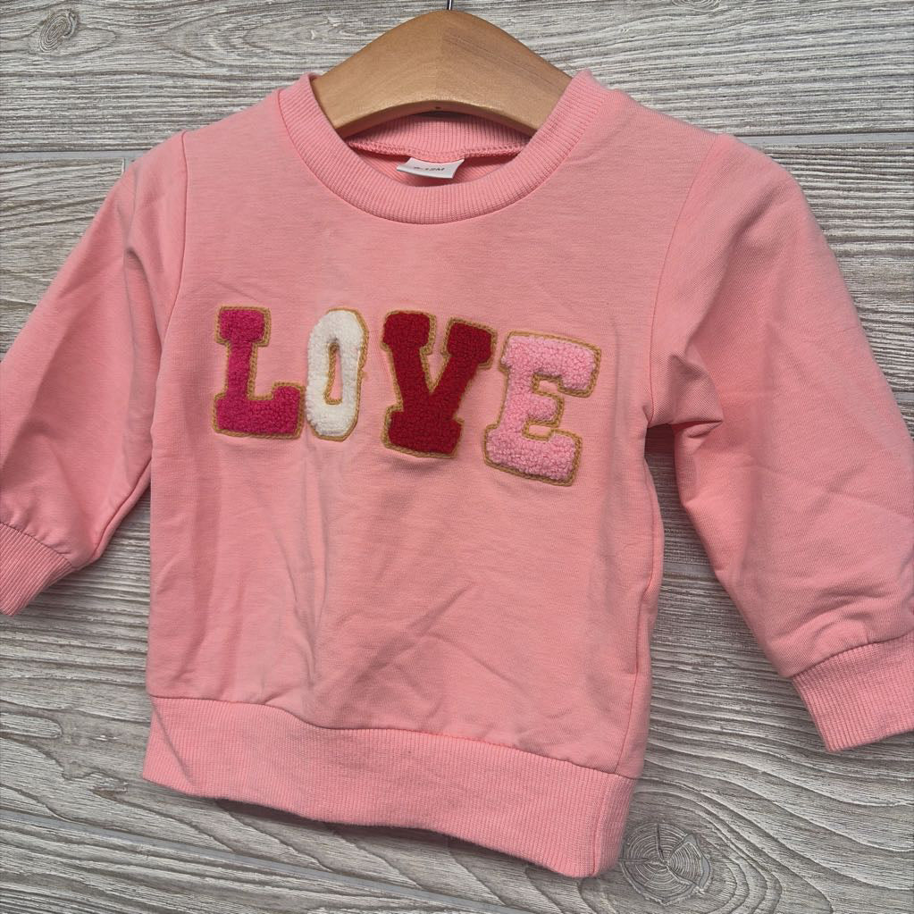 Crewneck Love 6-12M