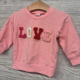 Crewneck Love 6-12M