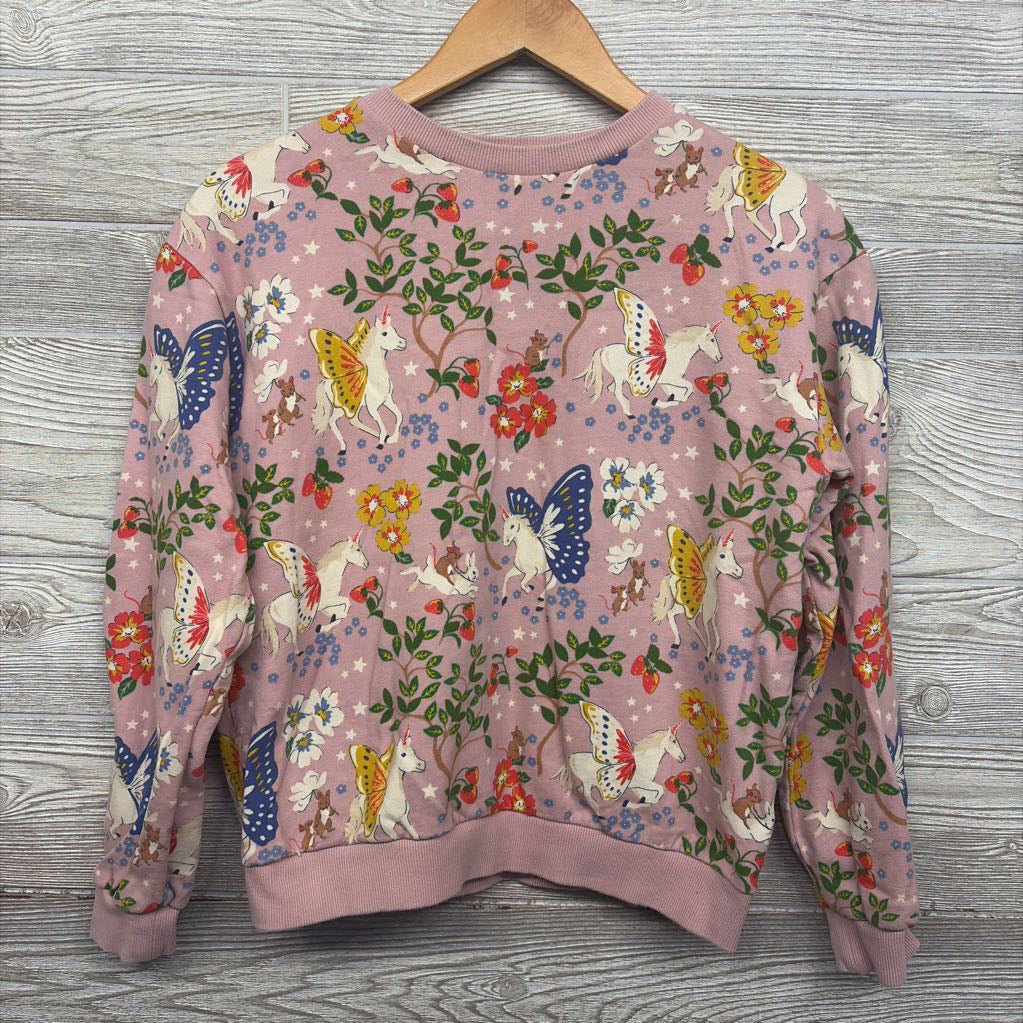 Printed Crewneck Unicorns & Flowers 13-14