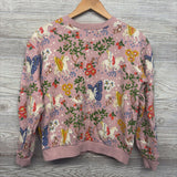 Printed Crewneck Unicorns & Flowers 13-14