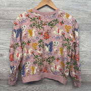 Printed Crewneck Unicorns & Flowers 13-14