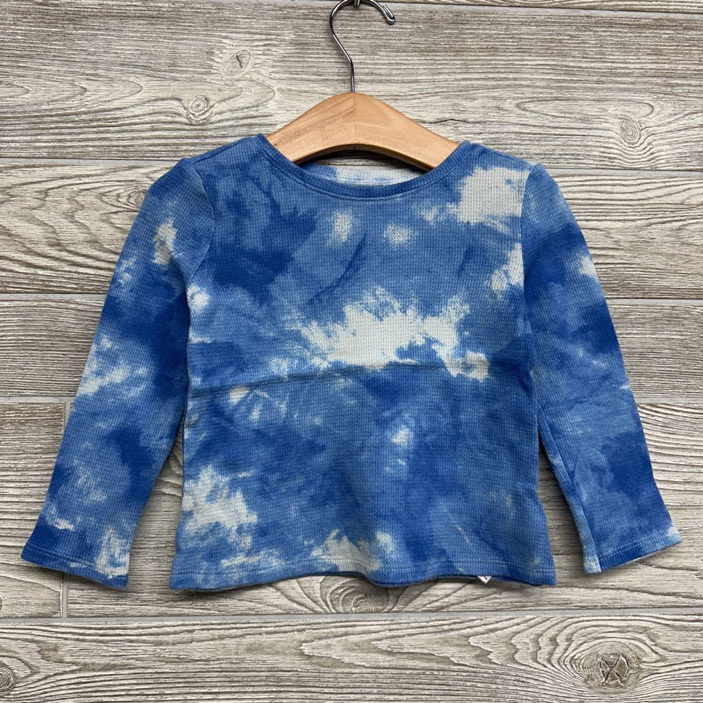 Waffle Knit Tie Dye Shirt 3t