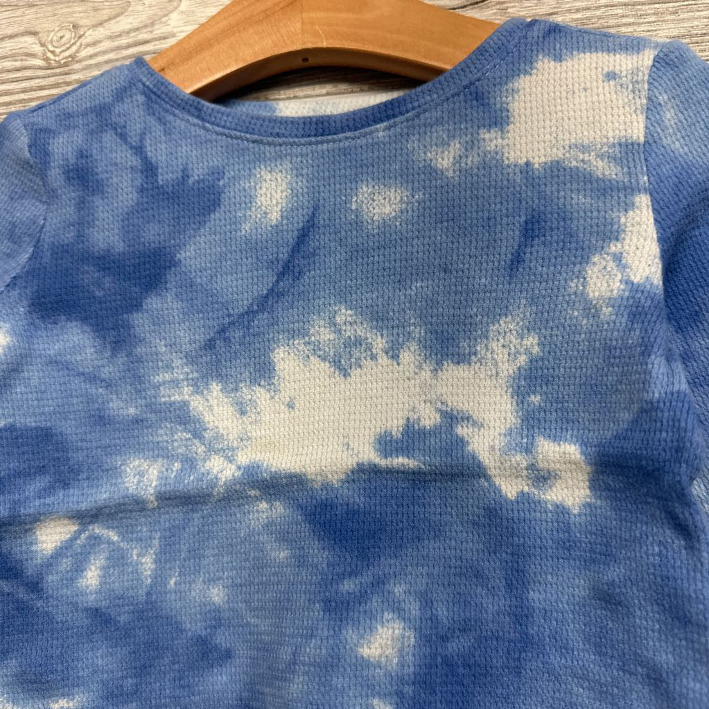 Waffle Knit Tie Dye Shirt 3t