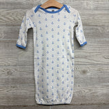 Pj Gown Anchors 0-6M
