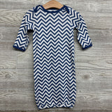 Pj Gown Chevron 0-6M