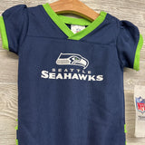 NEW Puff Sleeve Romper Seattle Seahawks 18M