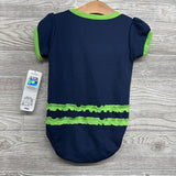 NEW Puff Sleeve Romper Seattle Seahawks 18M