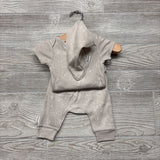 Ribbed Bodysuit, Pants & Bib Animals 3M