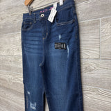 NEW Straight Rolled Cuff Jeans 14