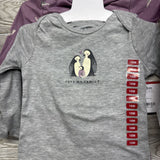 NEW Shirt, Bodysuit & Pants Penguins 18M