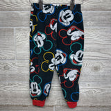 2 Pc Fleece Pj Mickey Mouse 3t