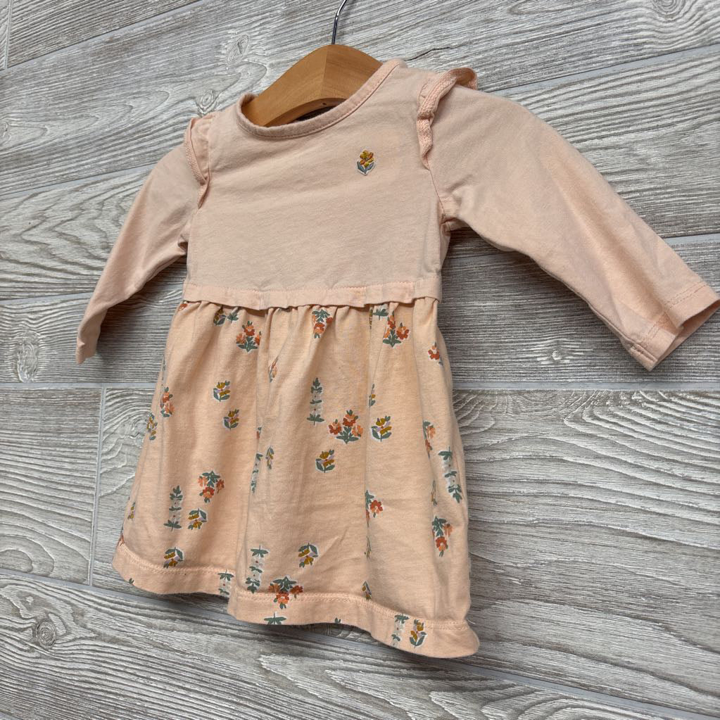 LS Dress Flowers 6M