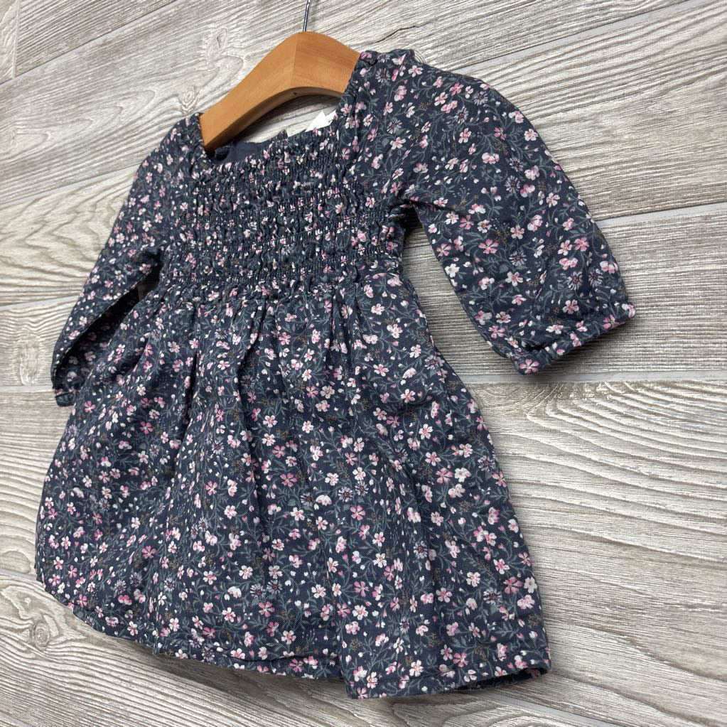 LS Dress Flowers 6M