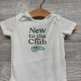 Bodysuit New To The Club 6-12M