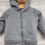 Lined Full Zip Hoodie 12M