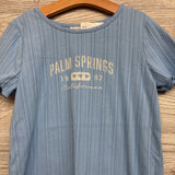 Ribbed Pointelle Shirt Palm Springs 14