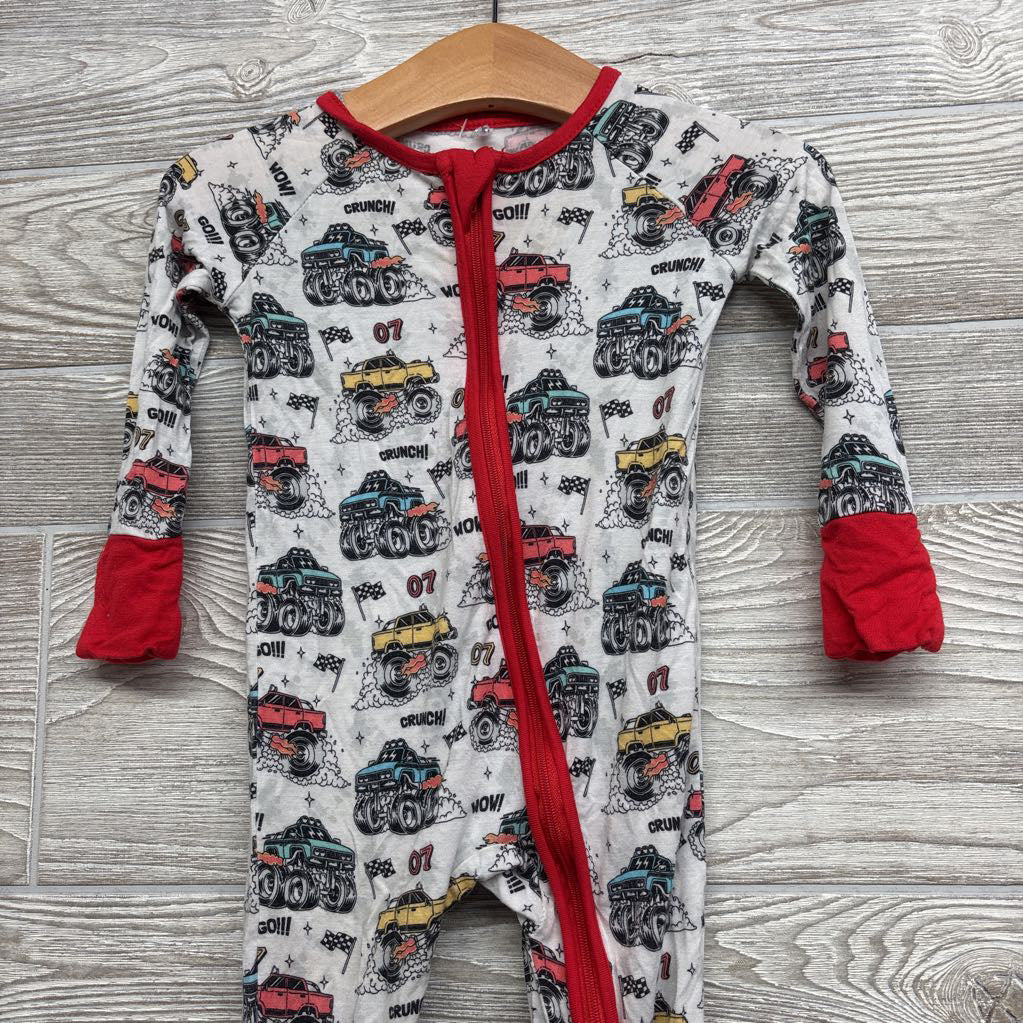 Bamboo Sleeper Monster Trucks 6-12M