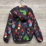 Full Zip Windbreaker Jacket Superheroes 6X-7