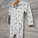 Bamboo Sleeper Narwhals Penguins Seashells 3-6M